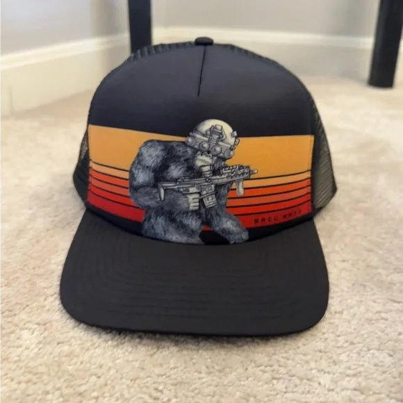 Black Rifle Coffee Trucker Hat - Picture 4 of 10